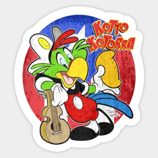 KOTTO KOTORRA BORICUA Sticker